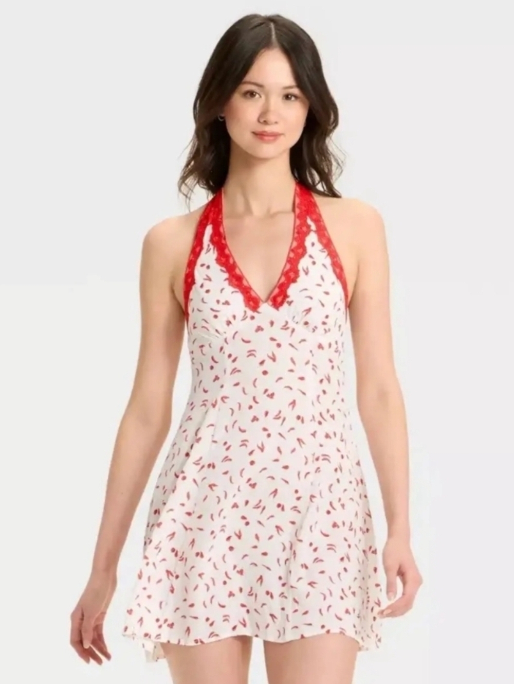 NWT Wild Fable Chili Pepper Halter Mini Dress – Size S or M